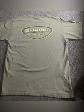Old Guys Rule- Vintage Living Legend Short Sleeve Logo Tee